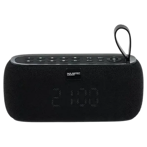 Polartec Digital Alarm Clock Bluetooth Speaker 5W