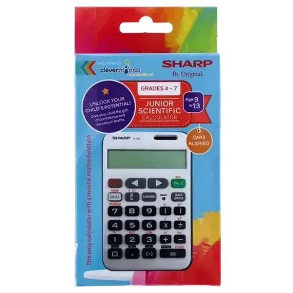 Sharp Clever Minds Scientific Calculator Grade 4 to 7