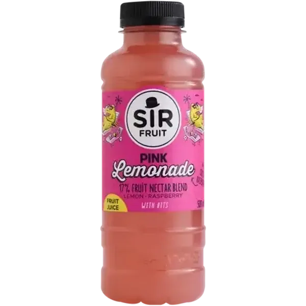 Sir Fruit Pink Lemonade with Bits 500ml