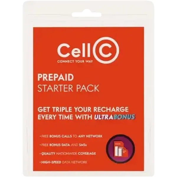 Cell C Prepaid SIM Card Starter Pack