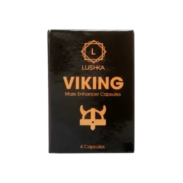 Intimate Lushka Vikings Male Enhancer Capsules 4 Pack