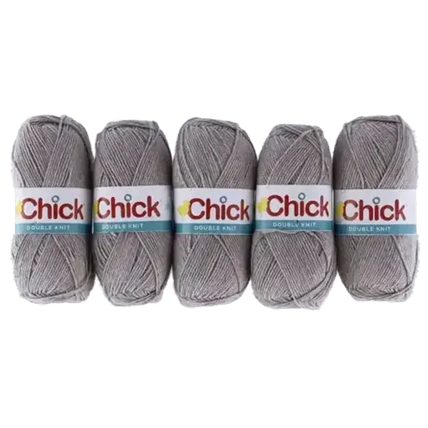 Chick Rhindo Double Knit Wool 100g 5-Pack