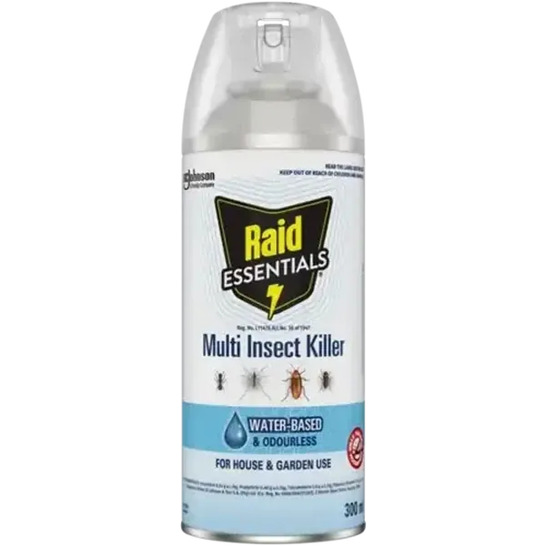 Raid Essentials Water-Based & Odourless Multi Insect Killer 300ml