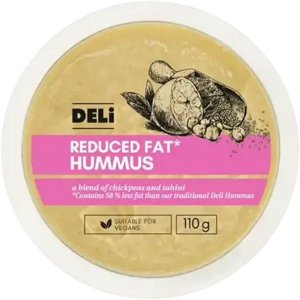 Deli Reduced Fat Hummus 110g