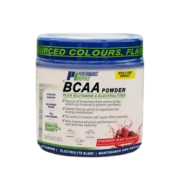 Performance Inspired BCAA Strawberry Blast Flavoured 384g