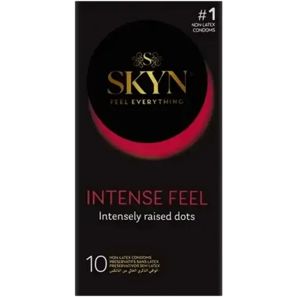 SKYN Intense Feel Non-Latex Condoms 10 Pack