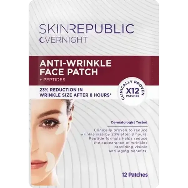 Skin Republic Anti- Wrinkle Face Patch + Peptides 12 Patches