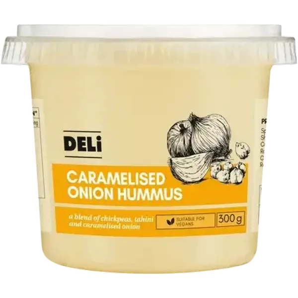 Deli Caramelised Onion Hummus 300g
