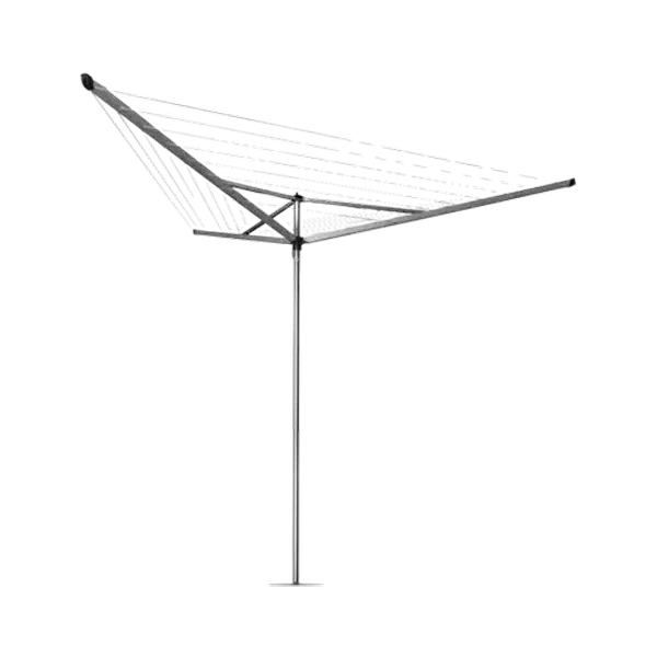 Brabantia Metallic Grey Rotary Clothes Dryer 30m