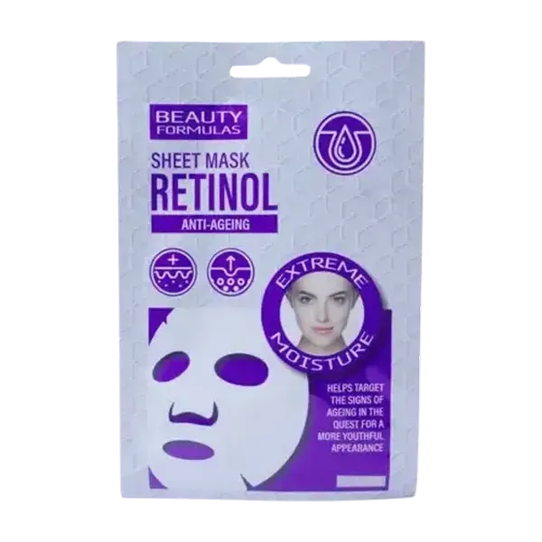 Beauty Formulas Anti-Ageing Facial Mask Retinol