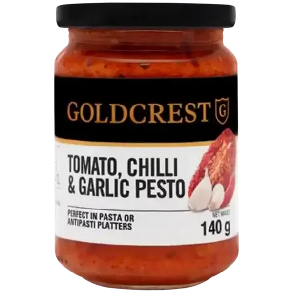 Goldcrest Tomato, Chilli & Garlic Pesto 140g