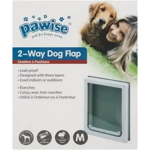Pawise Medium 2-Way Dog Flap