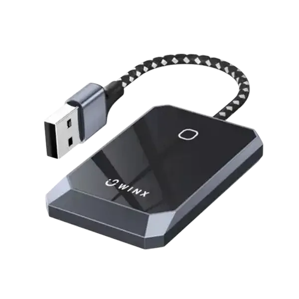 WINX Connect Black CarPlay Adapter