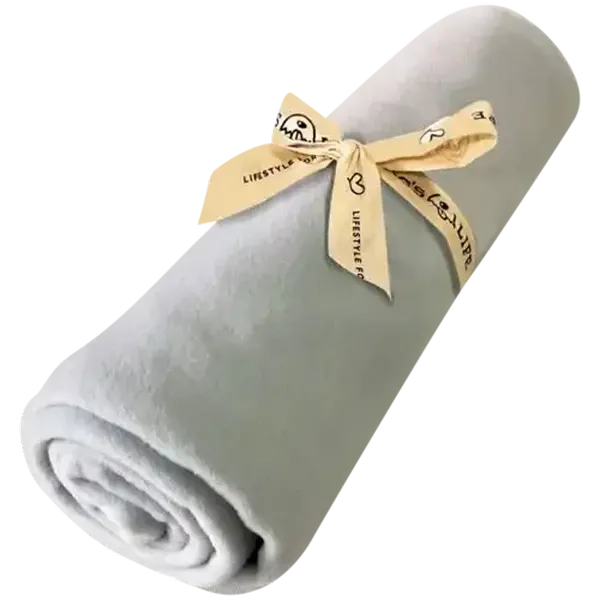 Dog's Life Large Baby Blue Polar Fleece Dog Blanket