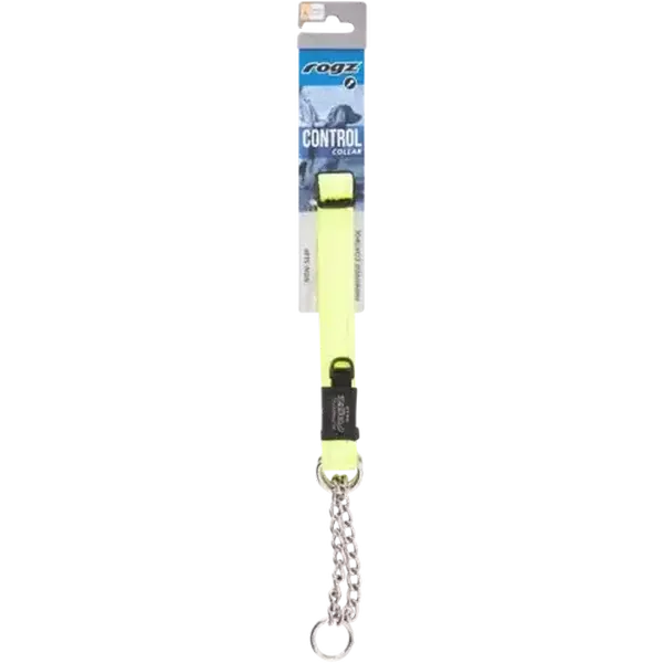 Rogz Large Yellow Utility Control Dog Collar