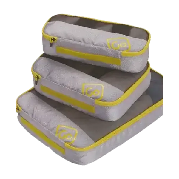 Go Travel Triple Packing Cubes 3 Piece