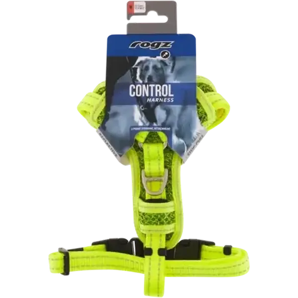 Rogz Medium Yellow Utility Control Dog Harness