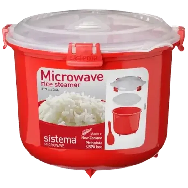 Sistema Red Microwave Rice Cooker 2.6L