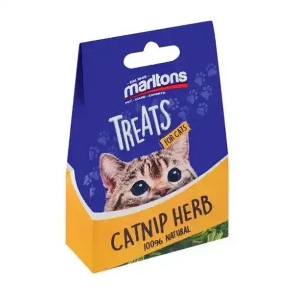 Marltons Catnip Herb Treats For Cats 10g