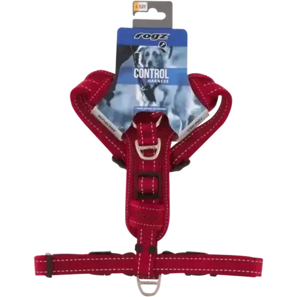Rogz Large Red Utility Control Dog Harness
