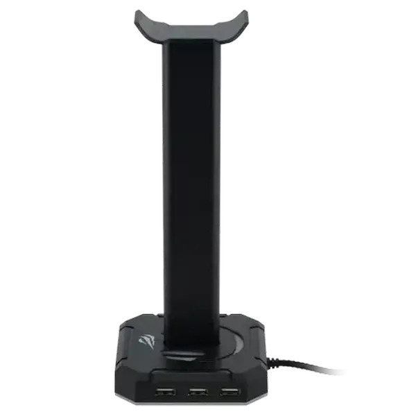 HAVIT Gamenote RGB Black Dual Headset Stand