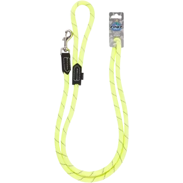 Rogz Large Yellow Rope Dog Lead