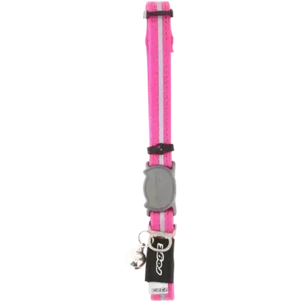Rogz Small Pink Reflective Cat Collar