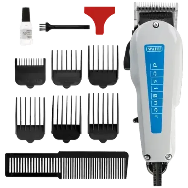 Wahl Designer Professional Corded Adjustable Hair Clipper Kit 12-Piece