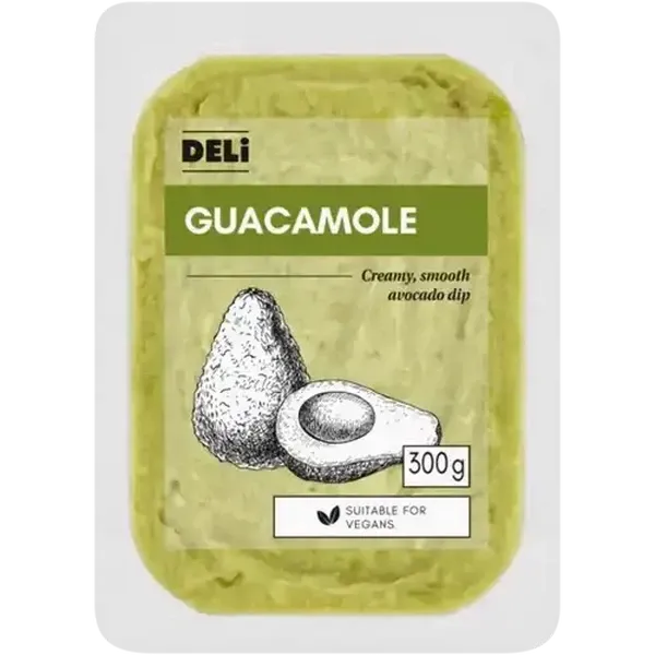 Deli Guacamole Fresh Dips 300g