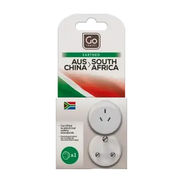 Go Travel AUS/China to South Africa Travel Adaptor