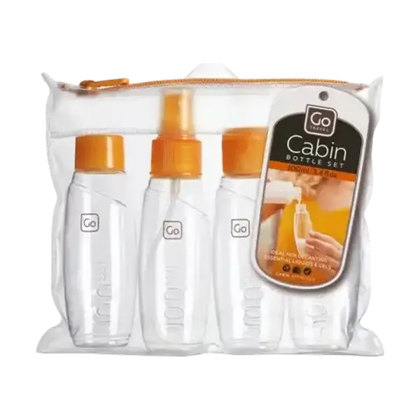 Go Travel Cabin Bottle Set