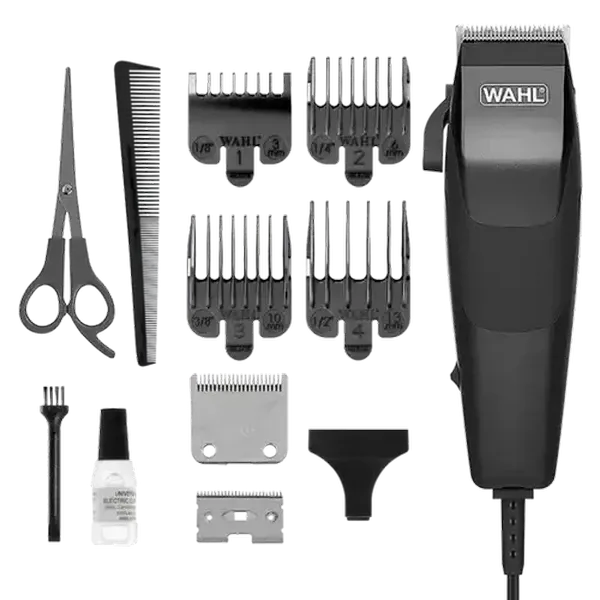 Wahl Home Pro Deluxe Adjustable Hair Clipper Kit 10-Piece