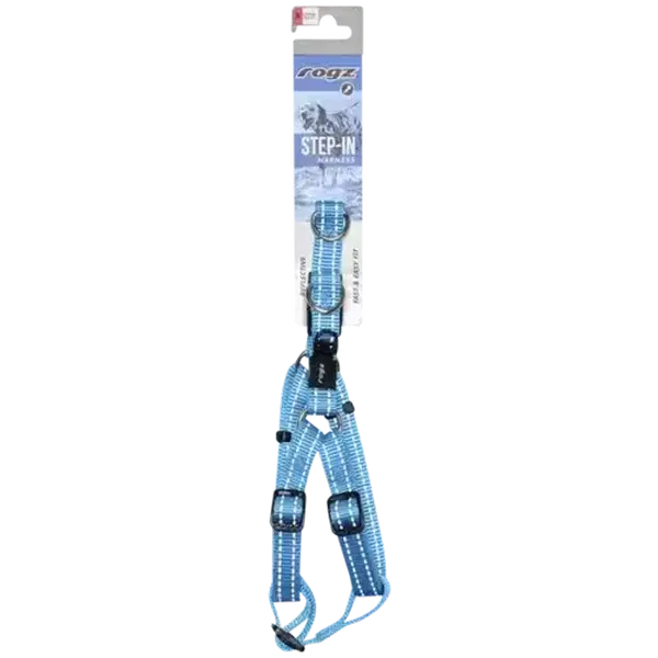 Rogz Medium Turquoise Utility Step-In Dog Harness