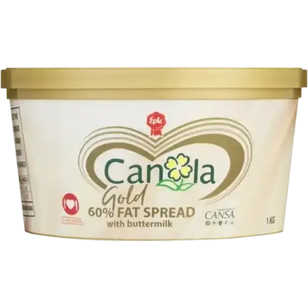 Canola Gold 60% Fat Spread with Buttermilk 1kg