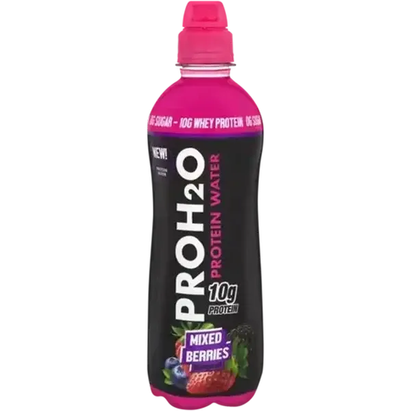 PROH2O Mixed Berries Flavoured Protein Water 500ml