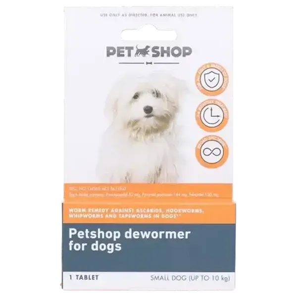 Petshop Small Dog Dewormer 1 Tablet