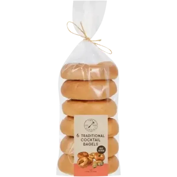 The Bakery Cocktail Traditional Bagel 6-Pack
