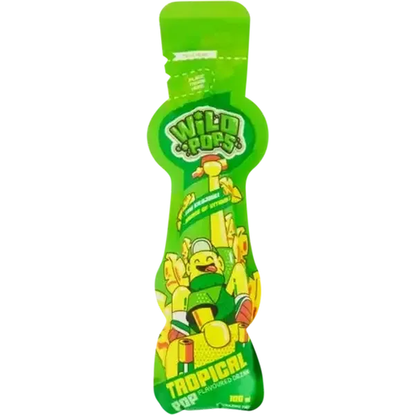 Wild Pops Tropical Flavoured Drink 100ml