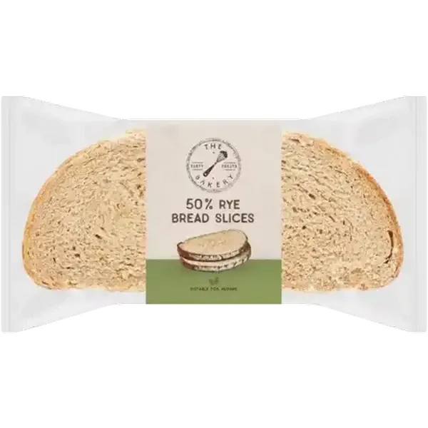 The Bakery 50% Rye Bread Slices 435g