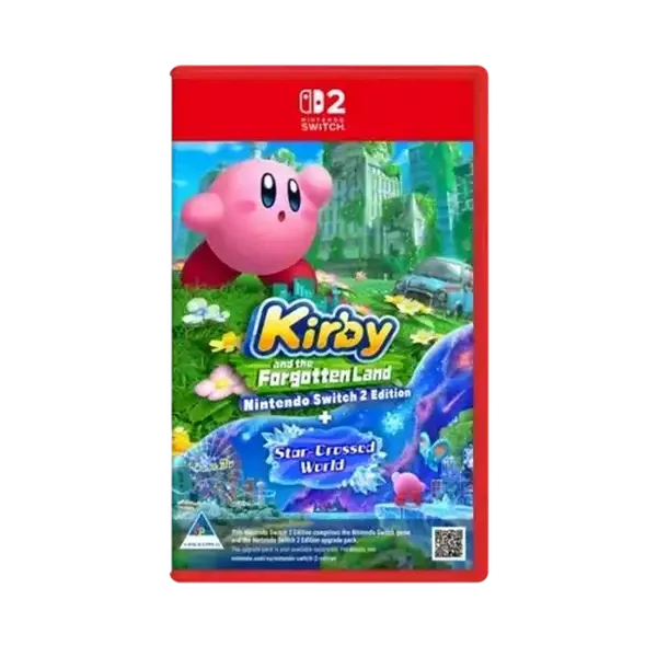 Nintendo Switch 2 Kirby and the Forgotten Land + Star-Crossed World Edition