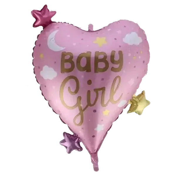 Betallic Pink Extra Large Baby Girl Balloon