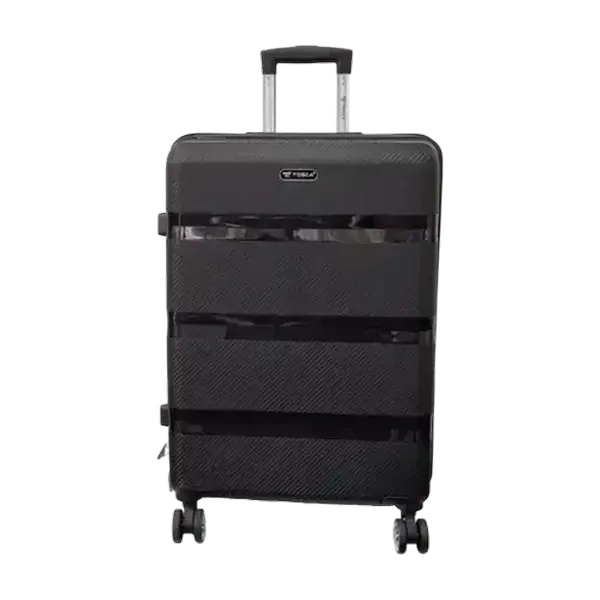 Tosca Black Alpha Trolley Case 55cm