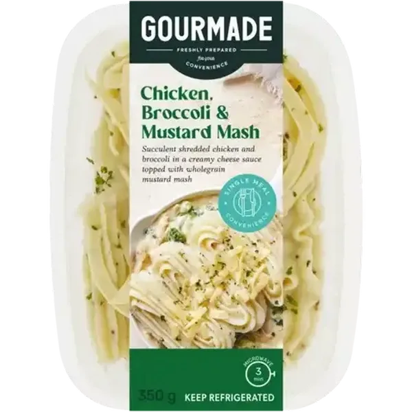 Gourmade Chicken, Broccoli & Mustard Mash 350g