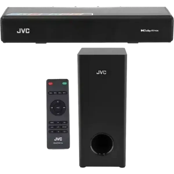 JVC 2.1CH Dolby Atmos Soundbar and Subwoofer