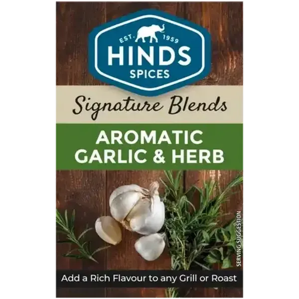 Hinds Spices Signature Blends Aromatic Garlic & Herb Seasoning 75g