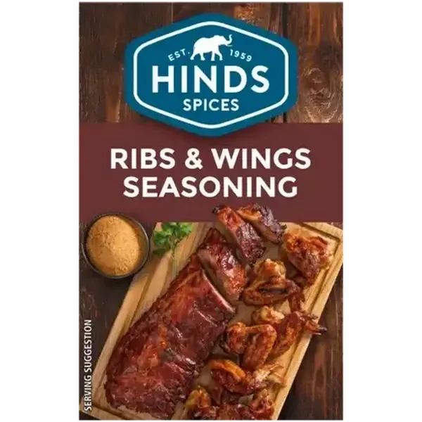 Hinds Spices Ribs & Wings Seasoning 80g