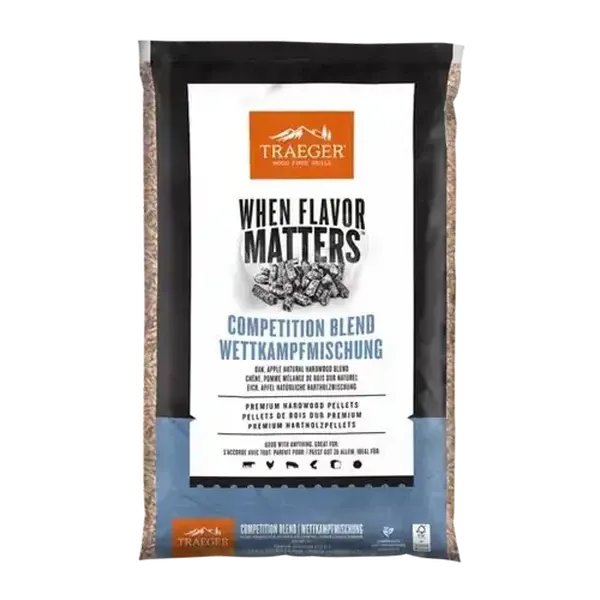 Traeger Competition Blend Wood Pellets 9kg