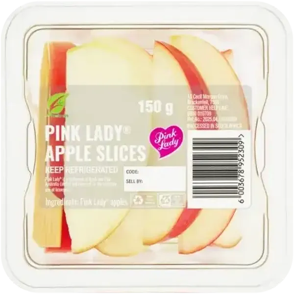 Pink Lady Apple Slices 150g