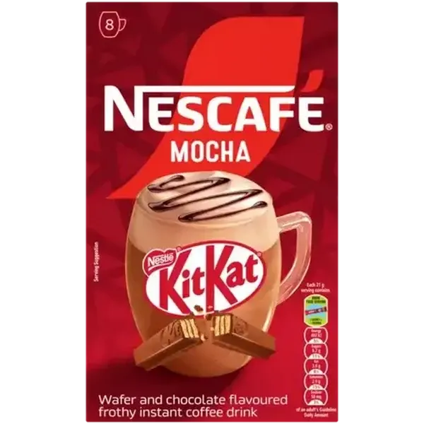 KitKat Mocha Instant Coffee Drink 8 Pack