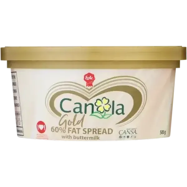 Epic Canola Gold 60% Fat Spread with Buttermilk 500g